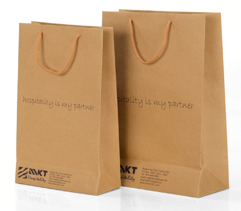brown kraft bag printing supplier