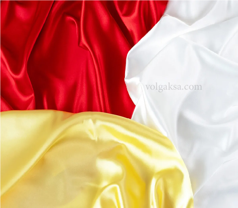 Flag satin material