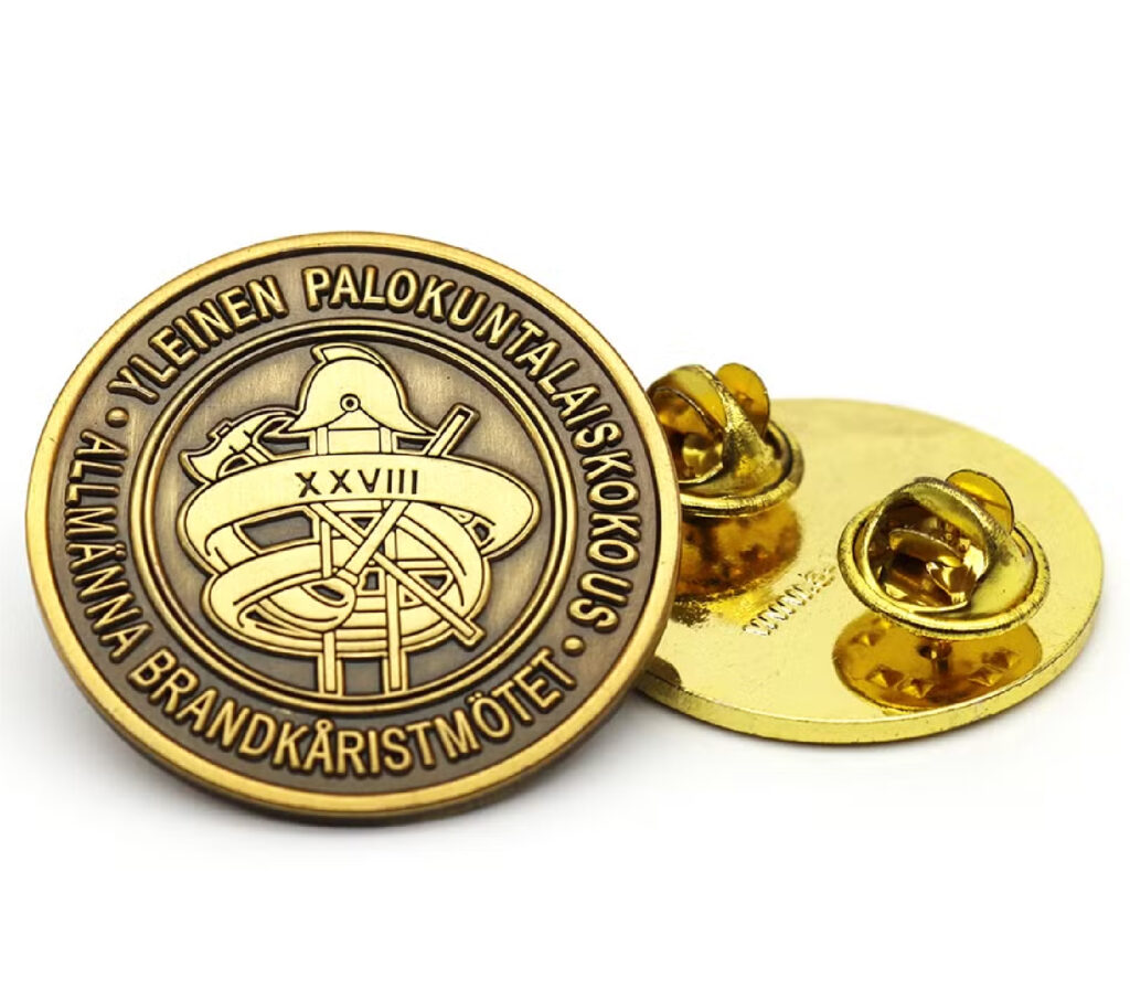 Customized metal badge in ksa
