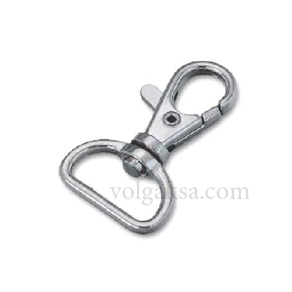 Metal hook for lanyard