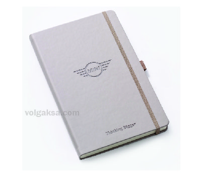 customized notebook with debossing