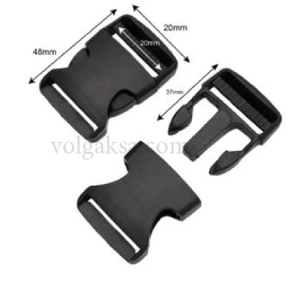 Safety Buckle for lanyard