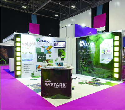 Shell Scheme Booth for exhibition in saudi arabia