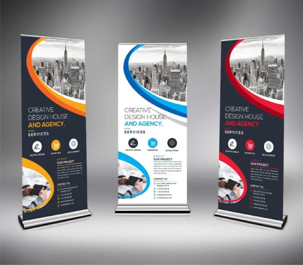 Customized Roll up banner printing