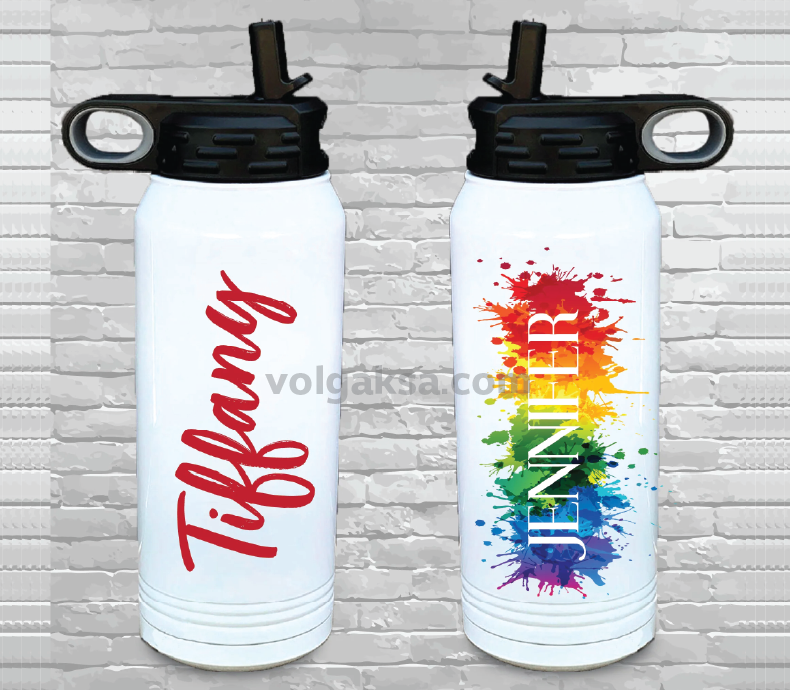 bottle with sublimation printing in dammam