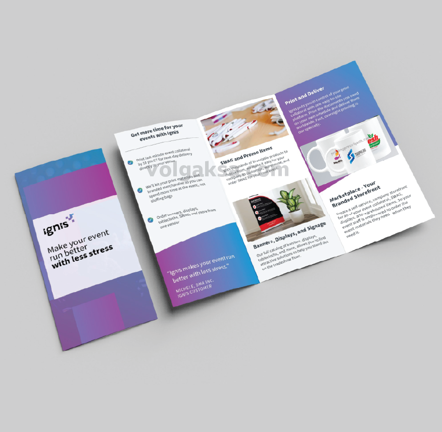 uv Print for brochure in dammam